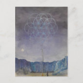 Carte de poste de danse sacrée (Devant)