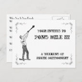 Carte de poste de l'étang (Devant / Derrière)