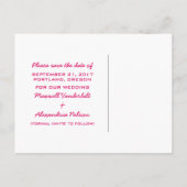 Carte de poste de sauvegarde de date d'équation de (Dos)