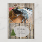 Carte de poste de vacances rustique naturaliste HA (Devant)