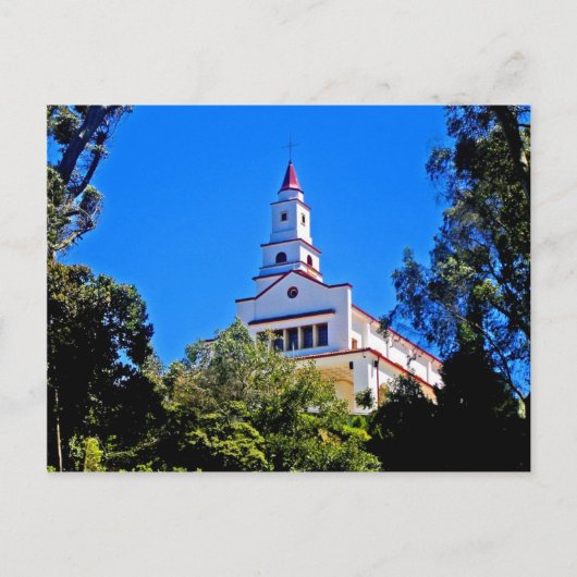 Carte de poste de voyage Monserrate Bogotá (Devant)