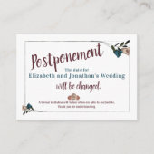 Carte de postpontage Rose turquoise, beige (Devant)