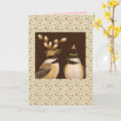 carte de poulet (Fleur jaune)