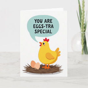 Carte de poulet Eggs Tra Special
