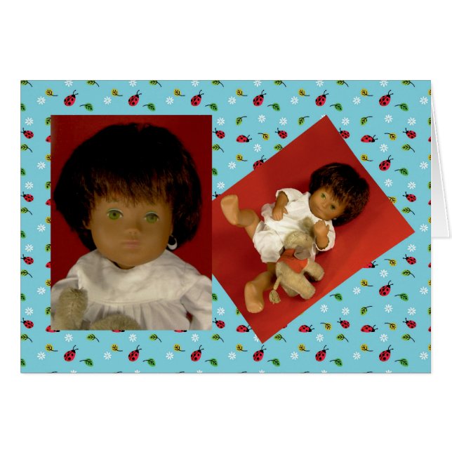 Carte de poupée Sasha Morgenthaler (Devant horizontal)