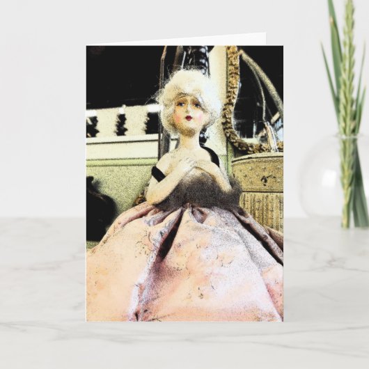 Carte de poupée vintage (Devant)