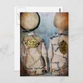 carte de poupées steampunk (Devant / Derrière)