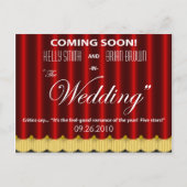 Carte de pré-annonce de cinéma (Devant)