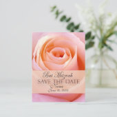 Carte de préavis de Bat Mitzvah personnalisée (Debout devant)