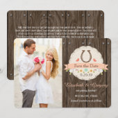 Carte de préavis de sauvegarde du Coral Western Ho (Devant / Derrière)