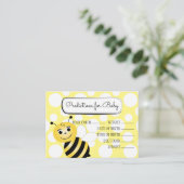 Carte de prédictions d'abeilles (Debout devant)