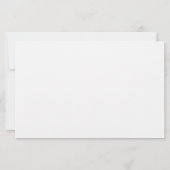 Carte de prédictions de conseils pour bébé fleur s (Dos)