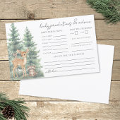 Carte de prédictions de conseils pour bébé pour l'