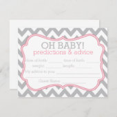 Carte de prédictions et de conseils de Grey et de  (Devant / Derrière)