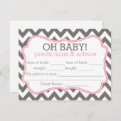 Carte de prédictions et de conseils de Grey et de  (Devant / Derrière)