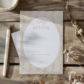 Carte de prédictions et de conseils pour bébé à mo