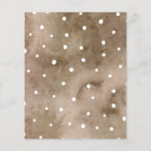 Carte de prédictions et de conseils pour bébé avec (Dos)