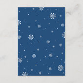 Carte de prédictions pour bébés - Jeu de Baby show (Dos)