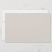 Carte de prédictions pour une baby shower Boho Bea (Dos)