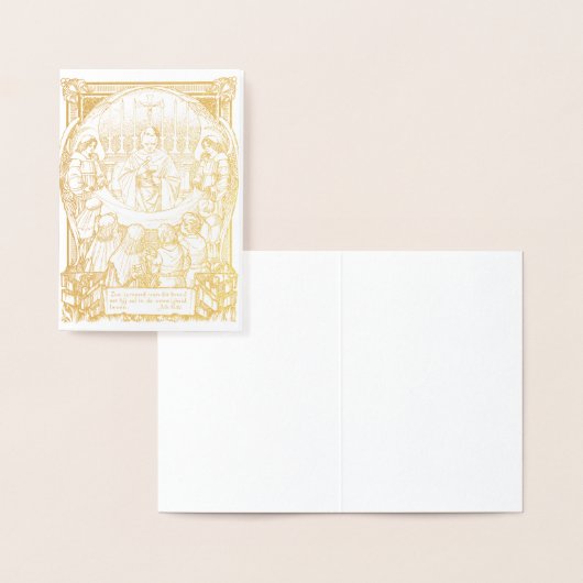 Carte de première communion (Affichage)