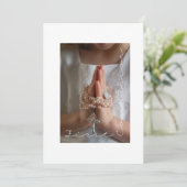 Carte de première communion (Debout devant)