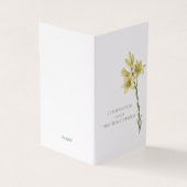 Carte de première communion avec l'image de Lily p (Outside)