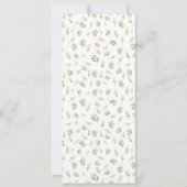 Carte de première communion - couronne botanique e (Dos)