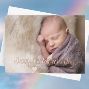 Carte de première Fête des pères
