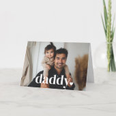 Carte de première fête des pères Daddy Heart (Devant)