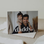 Carte de première fête des pères Daddy Heart