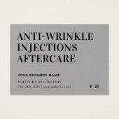 Carte de Premium Gray anti-Wrinkle (Devant)