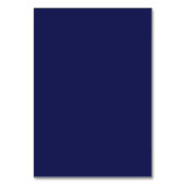 Carte de prénom individuelle marine et blanche (Dos)