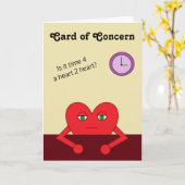 Carte de préoccupation : Carte blanche Brown légèr (Fleur jaune)