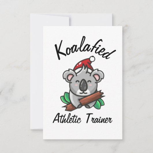 Carte de préparateur athlétique Koalafied (Devant)