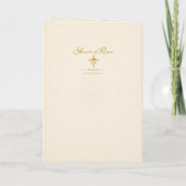 Carte de préparation au mariage catholique pour le (Dos)