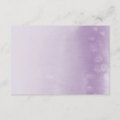 CARTE DE PRESENT :: aquarelle ombre violet (Devant)