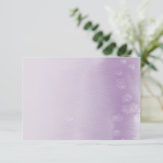 CARTE DE PRESENT :: aquarelle ombre violet (Debout devant)