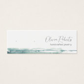 Carte de présentation de boucles d'oreilles à gout (Devant)