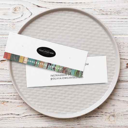 Carte de Présentation de Boucles d'Oreilles Chic A