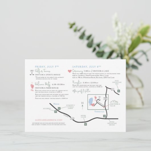 Carte de présentation de carte personnalisée : POU (Debout devant)