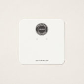 Carte de Présentation de Code QR de Logo d'Entrepr (Devant)