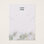 Carte de Présentation de Collier et Boucles d'Orei (Devant)