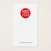 Carte de présentation de logo d'entreprise moderne (Devant)