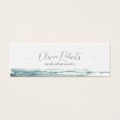 Carte de présentation d'oreilles en aquarelle à éc (Devant)