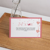 Carte de présentation élégante pour la douche de m