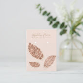 Carte de Présentation pour Boucles d'Oreilles Arti (Debout devant)