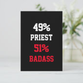 Carte de prêtre badass (Debout devant)