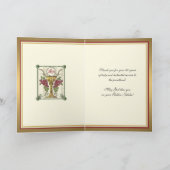 Carte de prêtre d'ordination 50e anniversaire à l' (Intérieur)