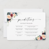 Carte de prévision de la Bourgogne et de la Marine (Devant)