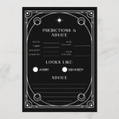 Carte de prévision et de conseil de Tarot (Dos)